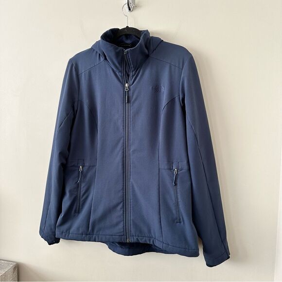 The North Face - Navy Fleece Lined Soft Shell Jacket - Picture 5 of 16